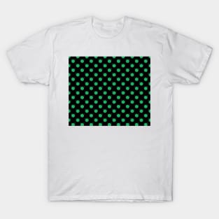 Round Watermelon Black Pattern T-Shirt